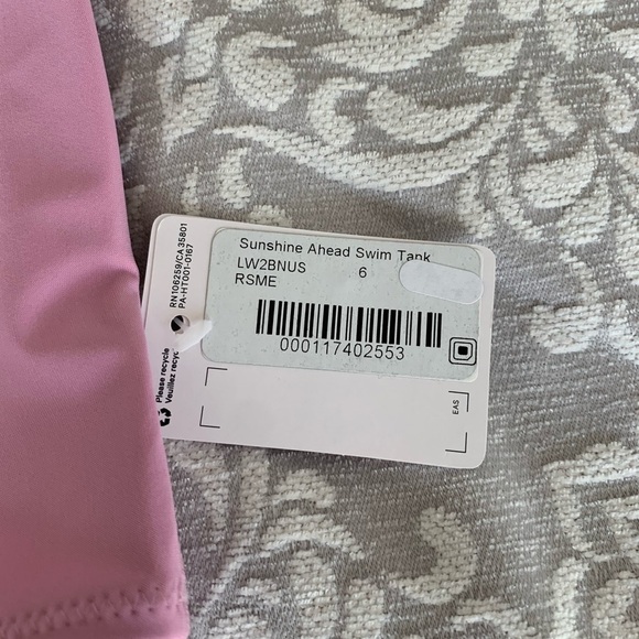 Lululemon Sunshine Ahead Swim Tank - Picture 7 of 14